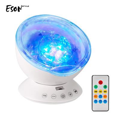 China ADJESTABLE VOLUME & SHINE Eson Style LED Night Musical Light Projector Baby Starry Night Light Cheaper Speaker for sale