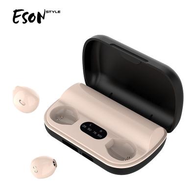 China In-Ear Eson Style Bt5.0 Wirless Earphone Logo Customizable Tws Sports Earbuds for sale