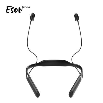 China Buletooth Earphone Eson Style Ipx4 Waterproof Waterproof Magnet Bluetooth Pairing Eliminating Neck-Mounted Headphones for sale