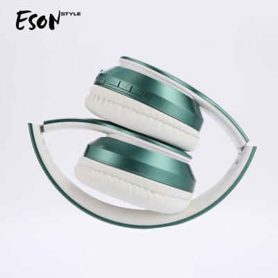 China Eson Adjustable Style Headscarf 3.5mm Foldable Headset Used For Sports Increasing Headphones Price for sale