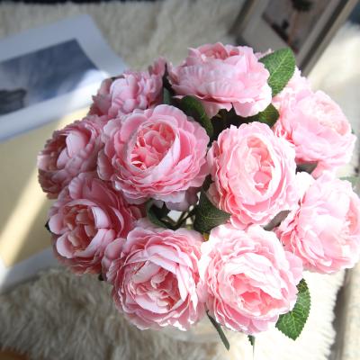 China Wedding/Artificial Flowers Decoration SYB51005 Amazon Flower Peony Success Wholesale Home Decorative Event Decoration For Wedding Decoration for sale