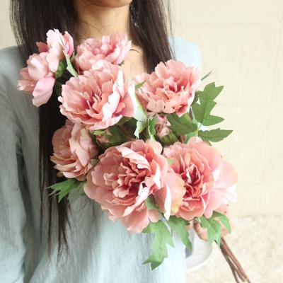 China SYB1-1911A wedding/home decoration wedding supplies wedding decorative wholesale decoration flowers peony artificial flowers for event decoration for sale