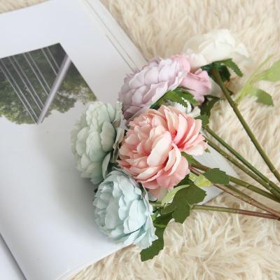 China SYB57892 Artificial Flower Home Decorative Wedding/Wedding Supplies Home Decor Silk Flowers Wedding Decorative Flowers for sale