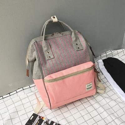 China Custom Hot Selling Anti-theft Multifunctional Baby Diaper Bags Fashion Diaper Bag For Mom And Baby for sale