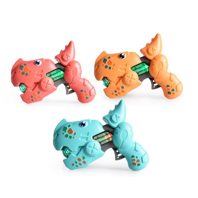 China Good Musical Quality 12.7*11.3*4.2cm Toy Gun Dinosaur Acousto-optic Toy Gun with Sound and Light for sale