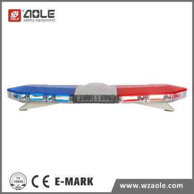 China PC Lense & Aluminum Base 3H000 Ambulance Fire Truck Flashing Warning Strobe LED Lightbar For Car for sale