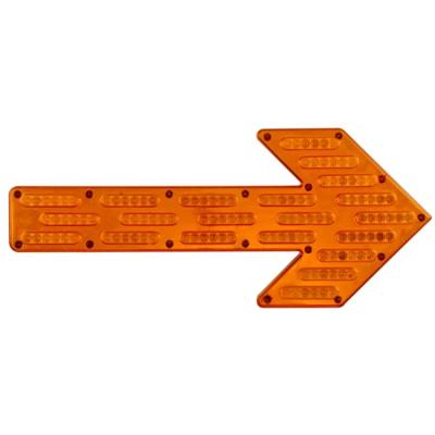 China PC signage with names arrow light for traffic for sale