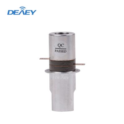 China Plastic Welding Transducers 25mm Welding Welders 35kzh 300w 35k 300 Watt Ultrasonic Transducer 35khz For Mask Machine for sale