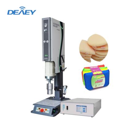 China PVC HDPE Tube Sealing 15khz 2600w Digital Ultrasonic Welder Equipment High Frequency Plastic Welding Machine For Sponge Pad Filling for sale