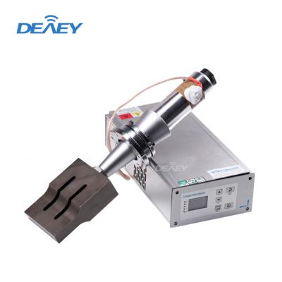 China China Factory CE High Power Plastic Approved Face Mask Machine Ultrasonic Welders System Transducer Welding Generator for sale