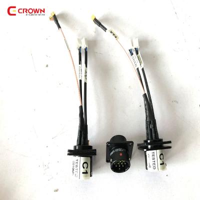 China Y50EX Electronic Connector Wire Harness Assembly For Military Gun Range Machine for sale