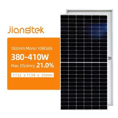 China JIANGTEK Solar Power System JIANGTEK Mono Photovoltaic Panel 400W Solar Panels And Photovoltaic Prepare To Ship for sale