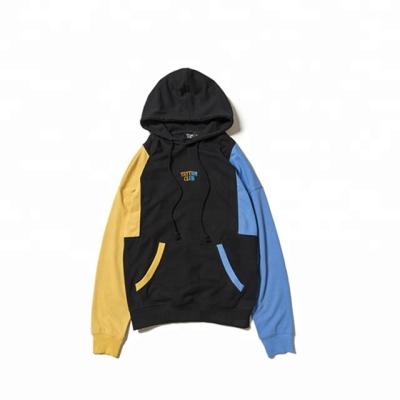 China Anti-pilling OEM Customized Contrast Color Contrast Color Hoodies for sale