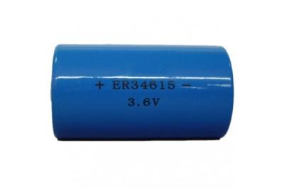 China LiSOCI2 3.6V 19000mAh battery ER34615 for sale