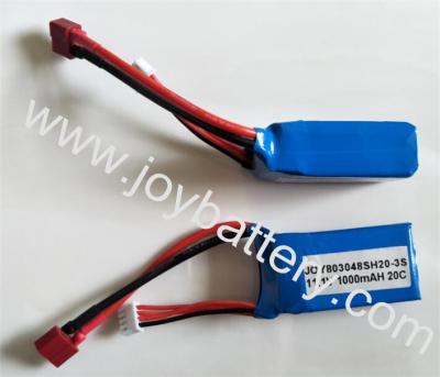 China 603048,703048,803048,903048  rc li-ion battery 3.7v 1000mah 20C rc drone quadcopter fpv lipo battery for sale