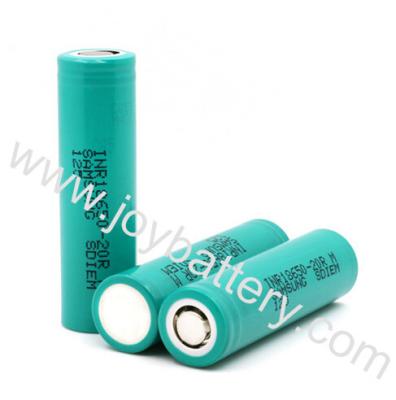 China Samsung INR18650-20RM high drain rechargeable lithlium battery 3.7v Samsung inr 18650 20rm 18650 2000mAh for sale