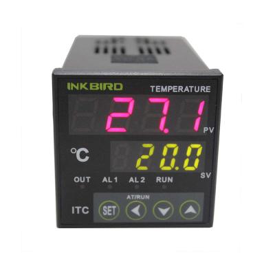 China 24 Hours Digital Temperature Controller PID Thermostat Inkbird ITC-100VH Measuring Temperature for sale