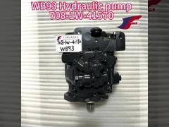 WB93r WB146 WB385  Hydraulic Pump 708-1W-41570 Main Pump