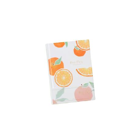 China Good original new product price of designs cute hardcover book good quality fruit paper notebook for children for sale