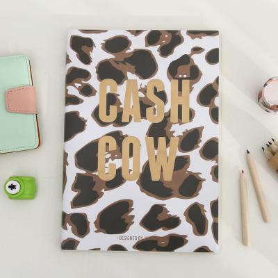 China Original New Design Leopard Print Temptation Fast Transit New Product Rubber Sleeve Book for sale