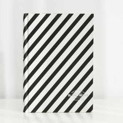 China Original new product this limited edition hardcover paper notebook meet black and white round back book for sale