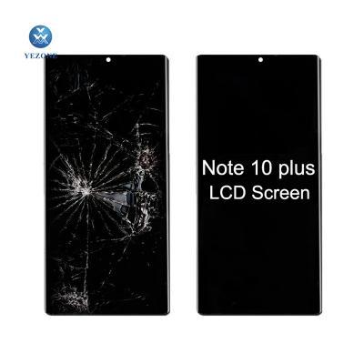 China 100% New Mobile Phone LCD Screen Touch Display For Samsung Galaxy note 10 note10 plus 6.3 inch lcd for sale