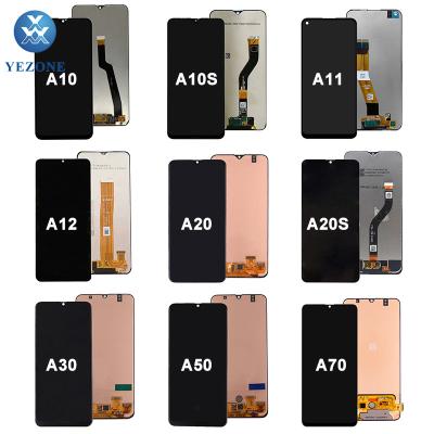 China mobile phone a10 a10E a11 a20E a51 a71 a70 lcd pantalla for Samsung A10 A10s A20 A30 A30s A40 A50 A50s A60 A70 A12 A32 6.4 inch lcd for sale