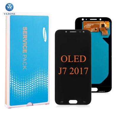 China LCD display for galaxy j7 pro 2017 J730 pantalla, lcd display for Samsung J7 2017 service packs 5.5 inch for sale