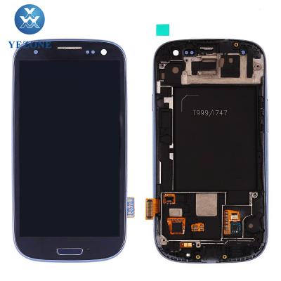 China 14 Years Wholesale LCD Display For Samsung Galaxy S3 4.8 inch sgh T999 LCD Screen Digitizer Assembly for sale