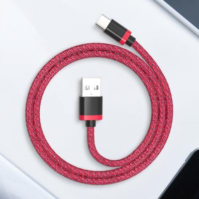 China Durable Fashional Quality 2.4A MP3/MP4 Player Usb Data Cable 1M Smartphone USB Charging Cable For Mobile Phone for sale