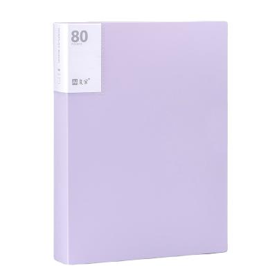 China Office School Folder Display Book School Supplies Attractive Colorful Plastic Document File Folder for sale