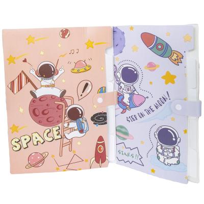 China Office / School Accordion Folder A4 Size 5 / 8 / 12 Pockets Expanding Folder Organizer Hot Selling SPACE MAN for sale