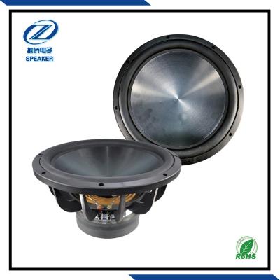 China Pro PORTABLE Acoustic Subwoofer Speaker Accessories , Car Speaker Large Scale Subwoofer for sale