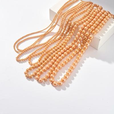 China High Grade Shiny Amber Loose Beads 3mm 4mm 6mm 8mm 10mm 12mm Crystal Red for sale