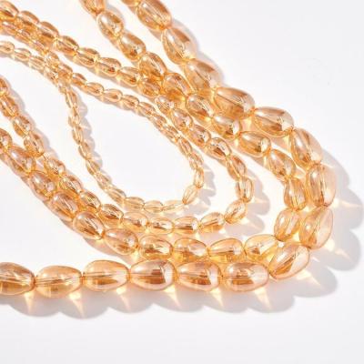 China Shiny Low Price Multiple Sizes Jewelry Making Crystal Beads Fashion Glass Wholesale Crystal Beads Glass Beads for sale