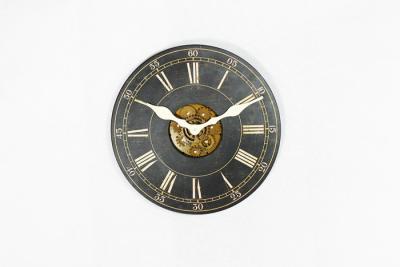 China Archaize Antique Wooden Wall Clocks , Quartz Metal Clock for sale