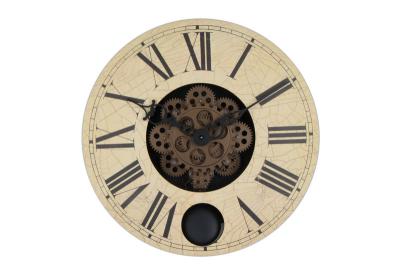 China 16 inch Antique Wooden Clocks , Bedside Archaize Unique Clock for sale