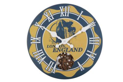 China Gear Roman Numerals Clock   for sale