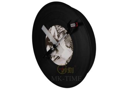 China Electronic Old CD Battery Powered Turntable Wall Clock For Gifts for sale