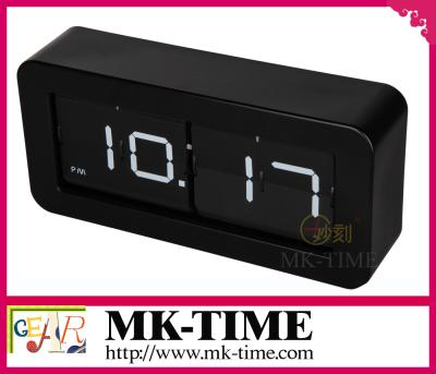 China Giant Metal Case Flip Wall Clock and Desk Clock for sale