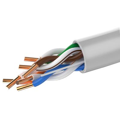 China Custom pure hdpe cat5e copper wire cable 1000ft cat5 data cables ethernet network lan cable except for sale