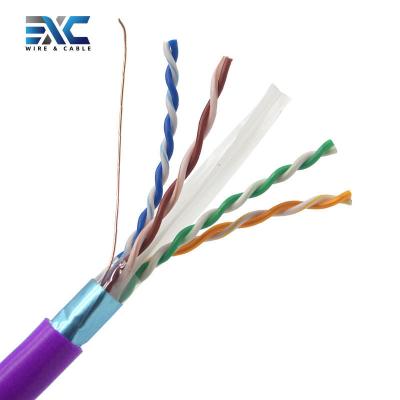 China Computer 305M Box FTP 23AWG Ethernet Lan Network CCA Cat6 Patch Cable For Camera Indoor Outdoor Switch for sale