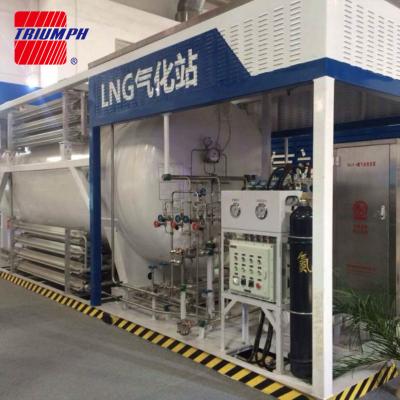 China Container Type Industry LNG Gas Station for sale