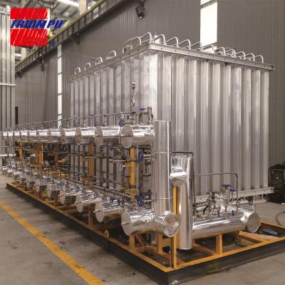 China 2000Nm3/h plant cylinder filling inline skid for sale