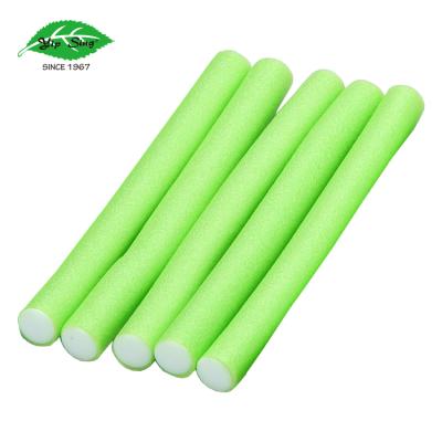 China Hot Selling Soft Rollers Plastic Flexible Curvy Perm Torsion Rod Hair Roller for sale