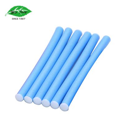 China PE Plastic Soft Foam Twist Rods Twist Perm Rods Curvy Soft Hair Roller for sale