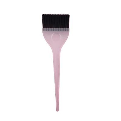 China Clear Plastic Hair Application Handle Dye Nylon Straightens Large Hair Dye Brush for sale