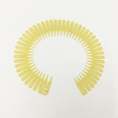 China Home Popular Elastic Plastic Hair Band Flexible Side Comb for sale