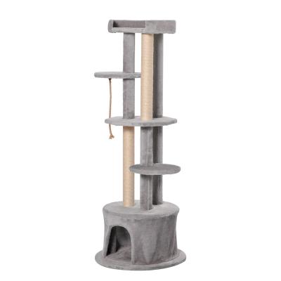 China High Quality Professional Cheap Stored Cat Climber Treehouse for sale