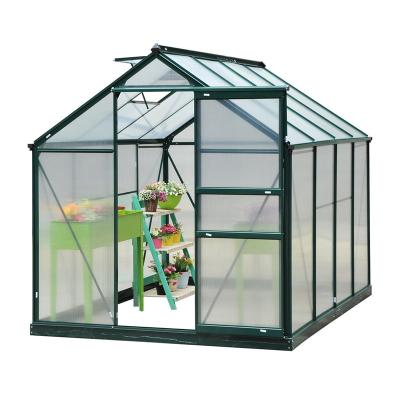 China Garden Green House Aluminum Greenhouse Plant Growing Warm House Grow Tent for sale